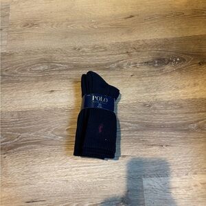 Polo by Ralph Lauren Navy Casual Socks for Men